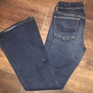Ladies America Eagle Jeans